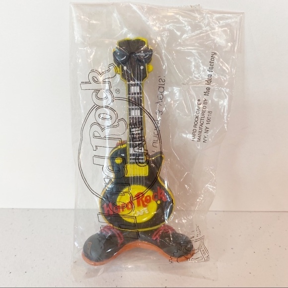 NEW Hard Rock Cafe Guitar Figure Toy - Picture 1 of 1